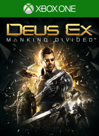 Deus Ex: Mankind Divided Xbox One box art